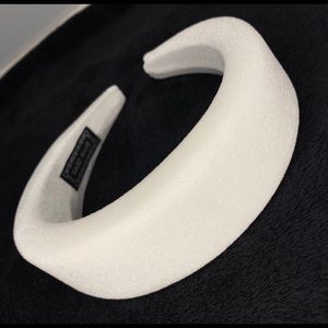 White Velvet Headbands